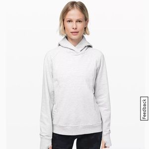 Lululemon Heathered core ultra lite scuba pullover hoodie